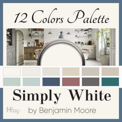 Simply White Whole House Color Palette