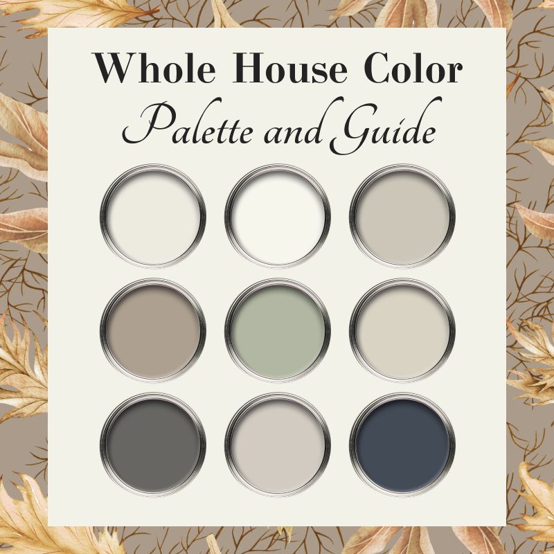 Neutral Whole House Decor and Paint Scheme