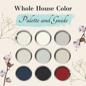 Modern Farmhouse Whole House Decor and Paint Scheme