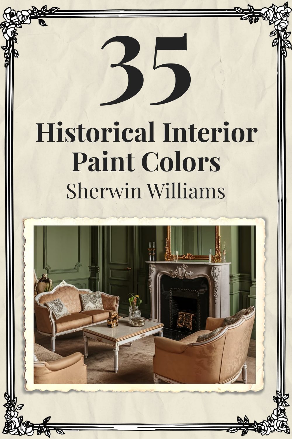 35 sherwin williams historical interior paint colors (9)