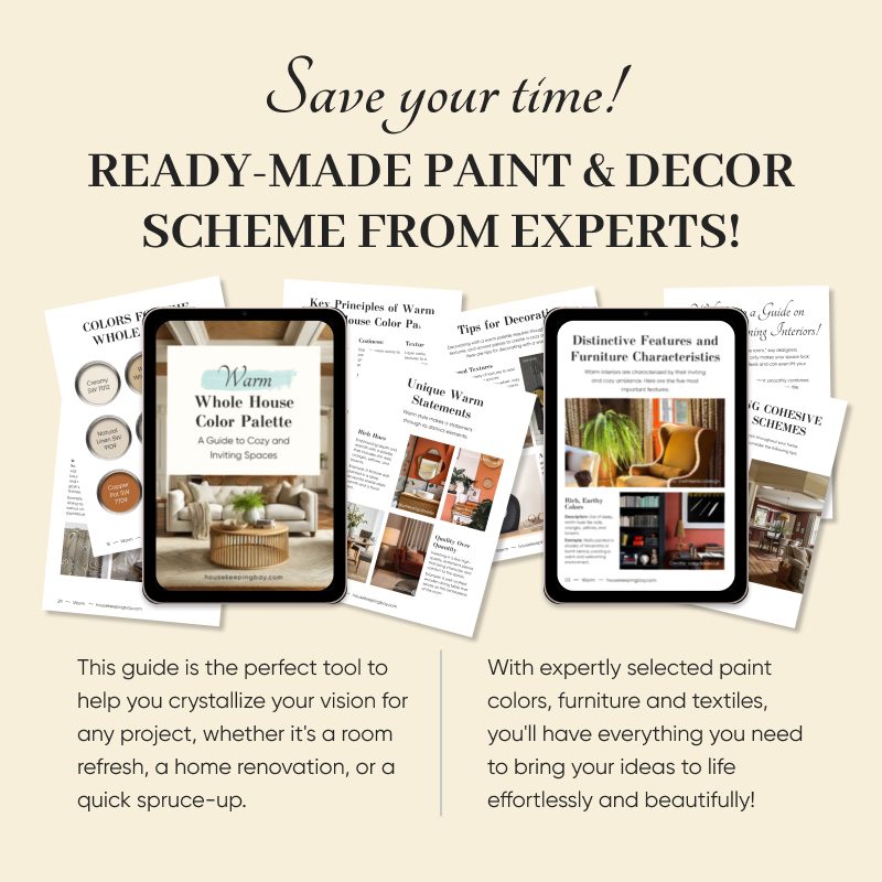 Warm and Cozy Whole House Decor and Paint Scheme