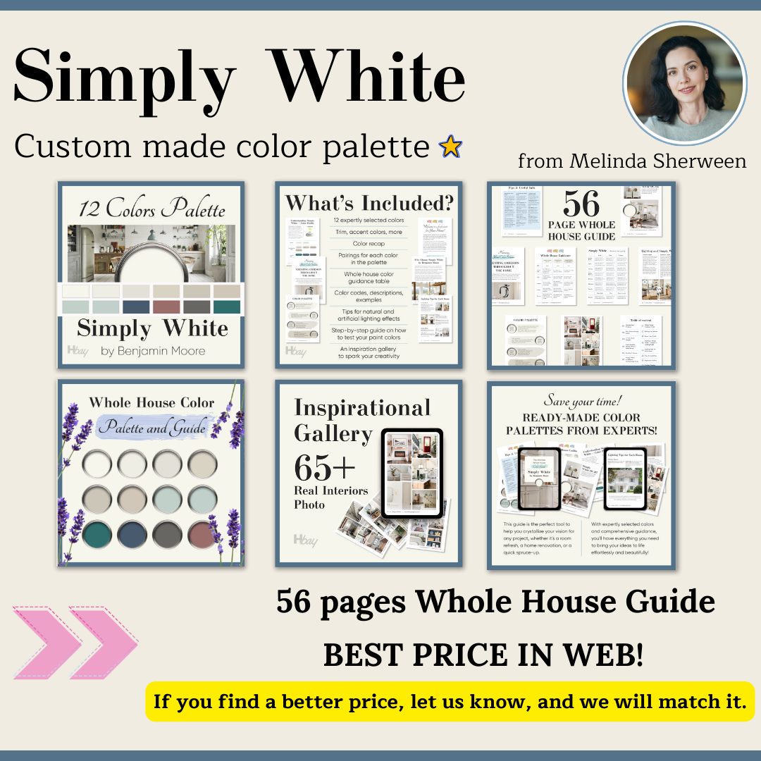 simply white by benjamin moore whole house guidance 