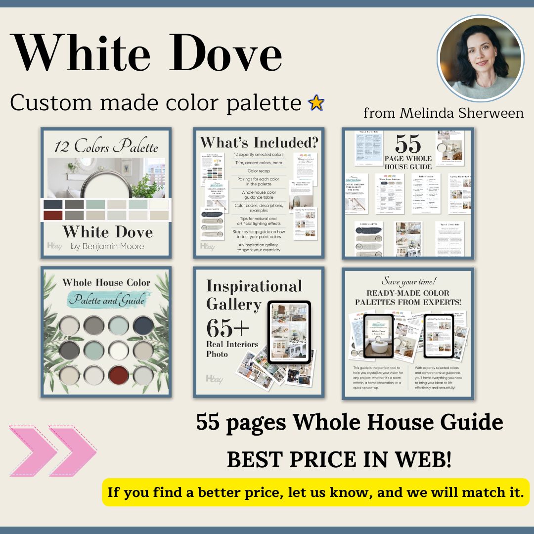 white dove by benjamin moore whole house guidance 