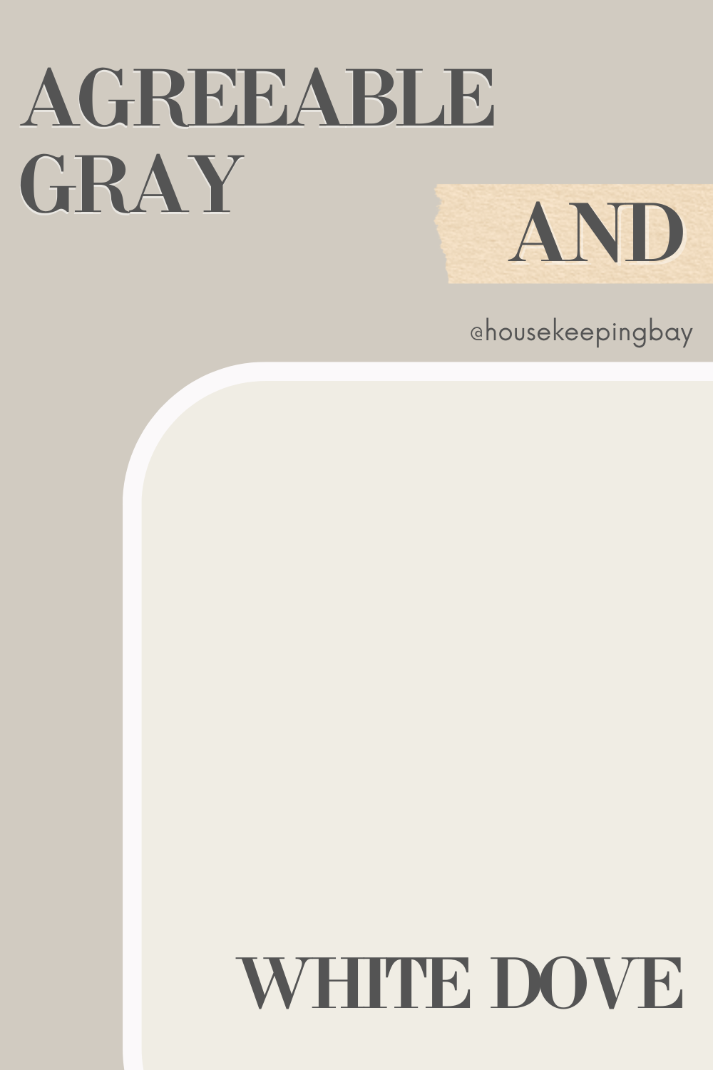 agreeable gray and white dove