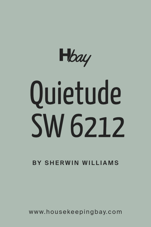 Quietude SW 6212 HGTV Home by SherwinWilliams 2025 Color of the Year