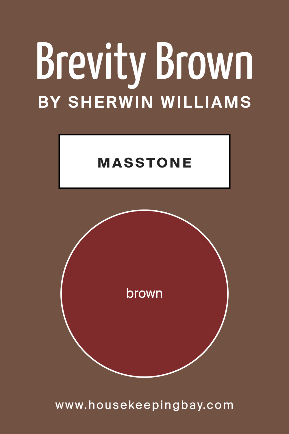 what_is_the_masstone_of_brevity_brown_sw_6068