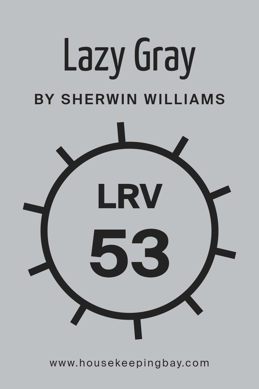 what_is_the_lrv_of_lazy_gray_sw_6254