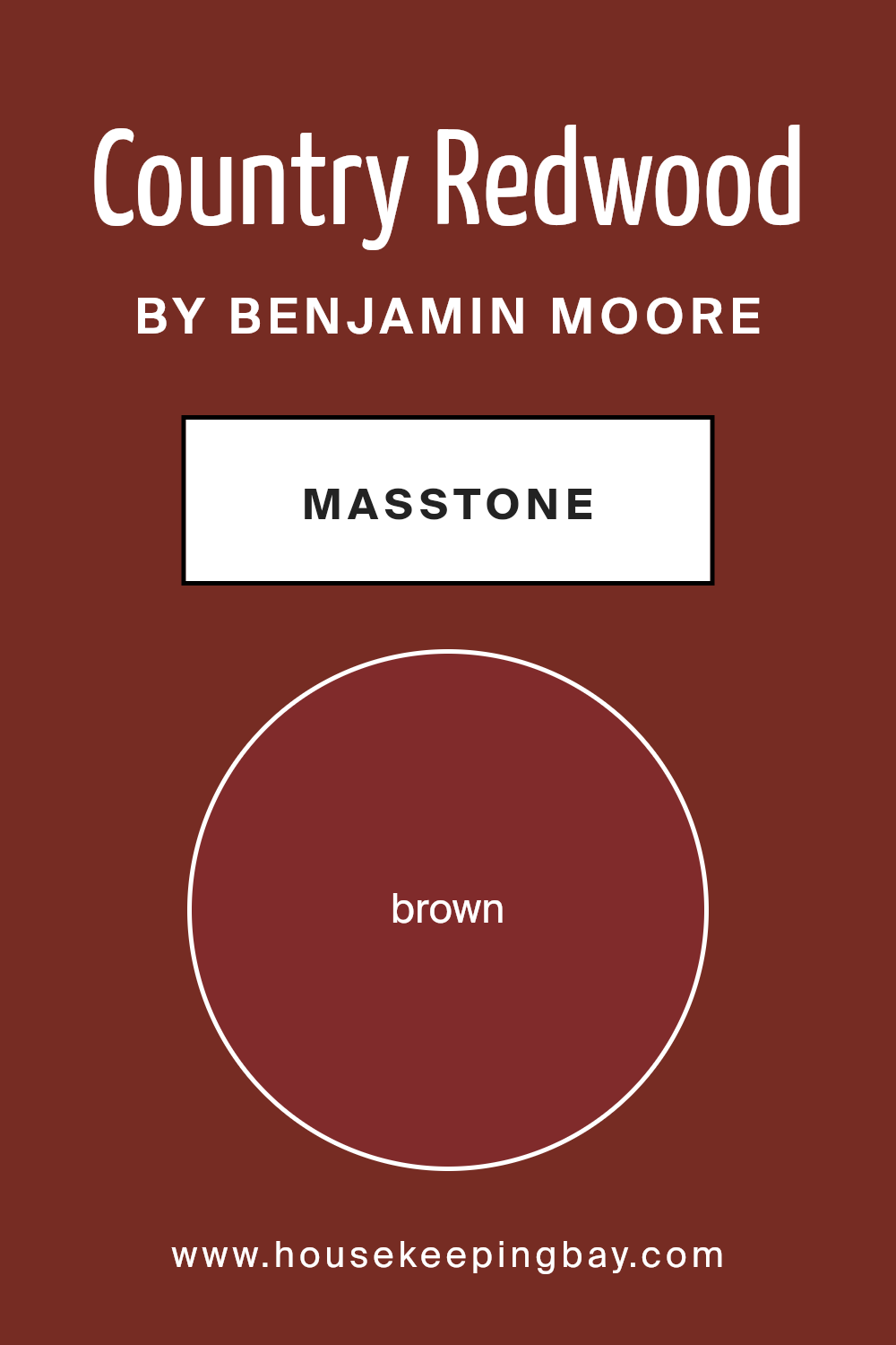 what_is_the_masstone_of_country_redwood_hc_183