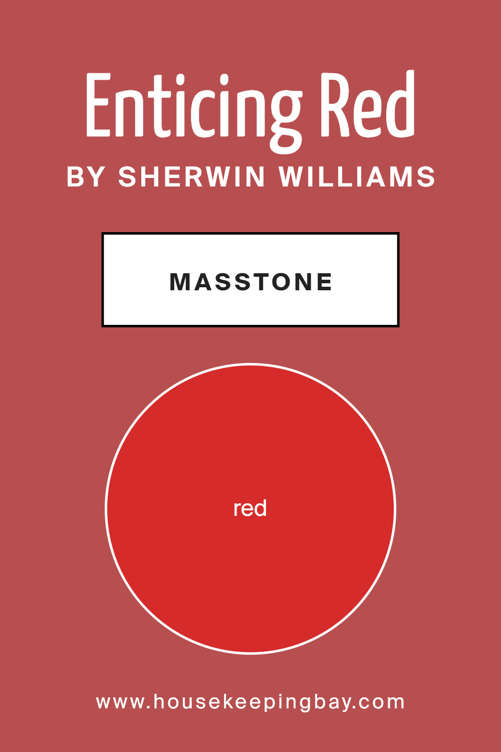 what_is_the_masstone_of_enticing_red_sw_6600