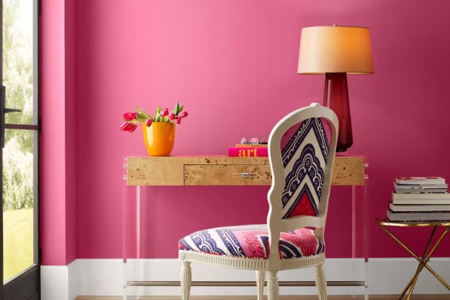 Dragon Fruit SW 6855 Paint Color by Sherwin Williams