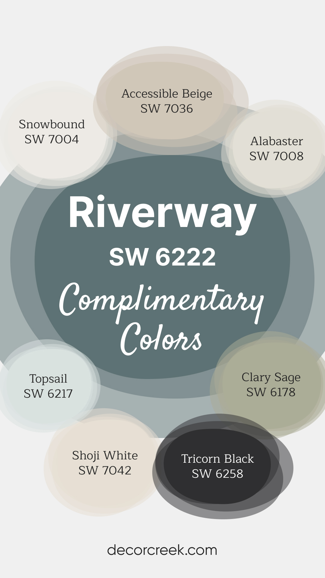 Riverway SW 6222 Paint Color by Sherwin Williams