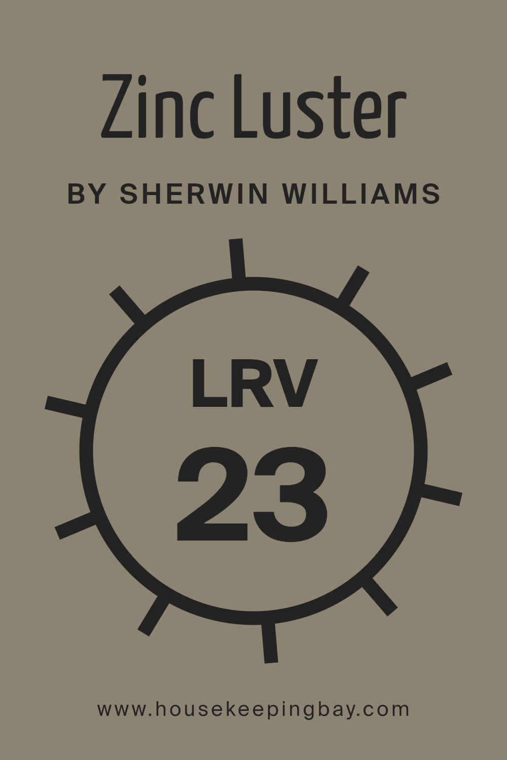 what_is_the_lrv_of_zinc_luster_sw_9514