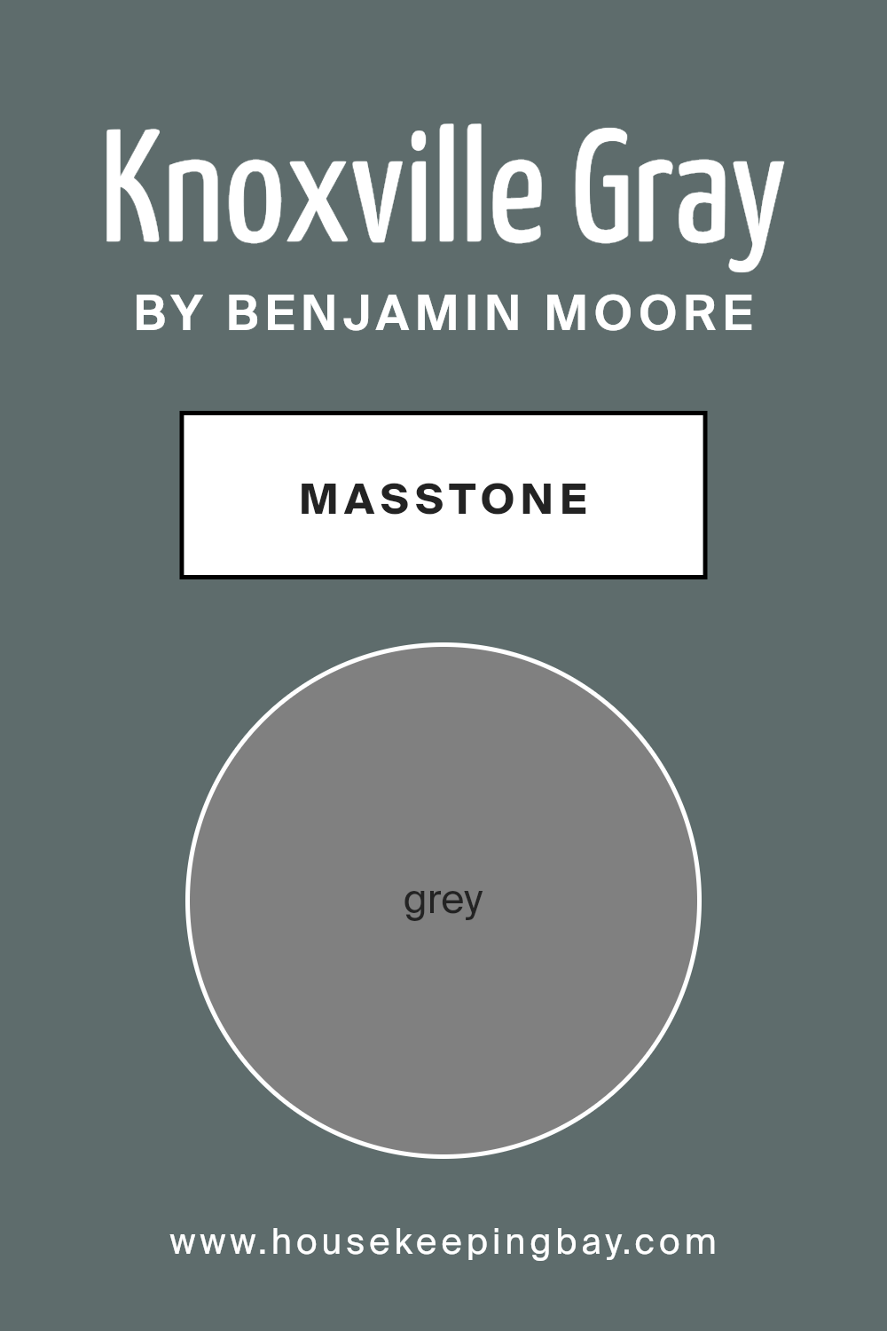 what_is_the_masstone_of_knoxville_gray_hc_160