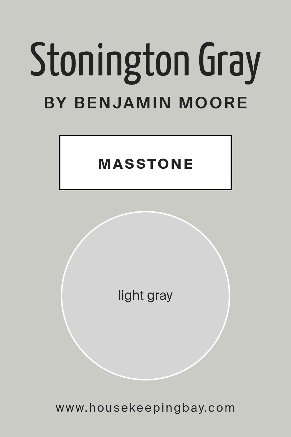 what_is_the_masstone_of_stonington_gray_hc_170