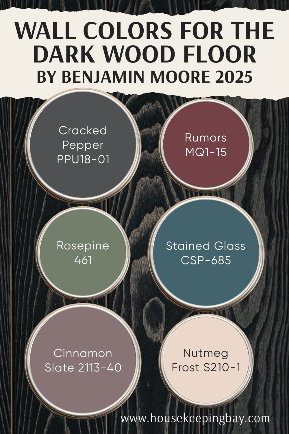 Trendy Wall Colors for Dark Wood Floors (2025 Picks) by Benjamin Moore