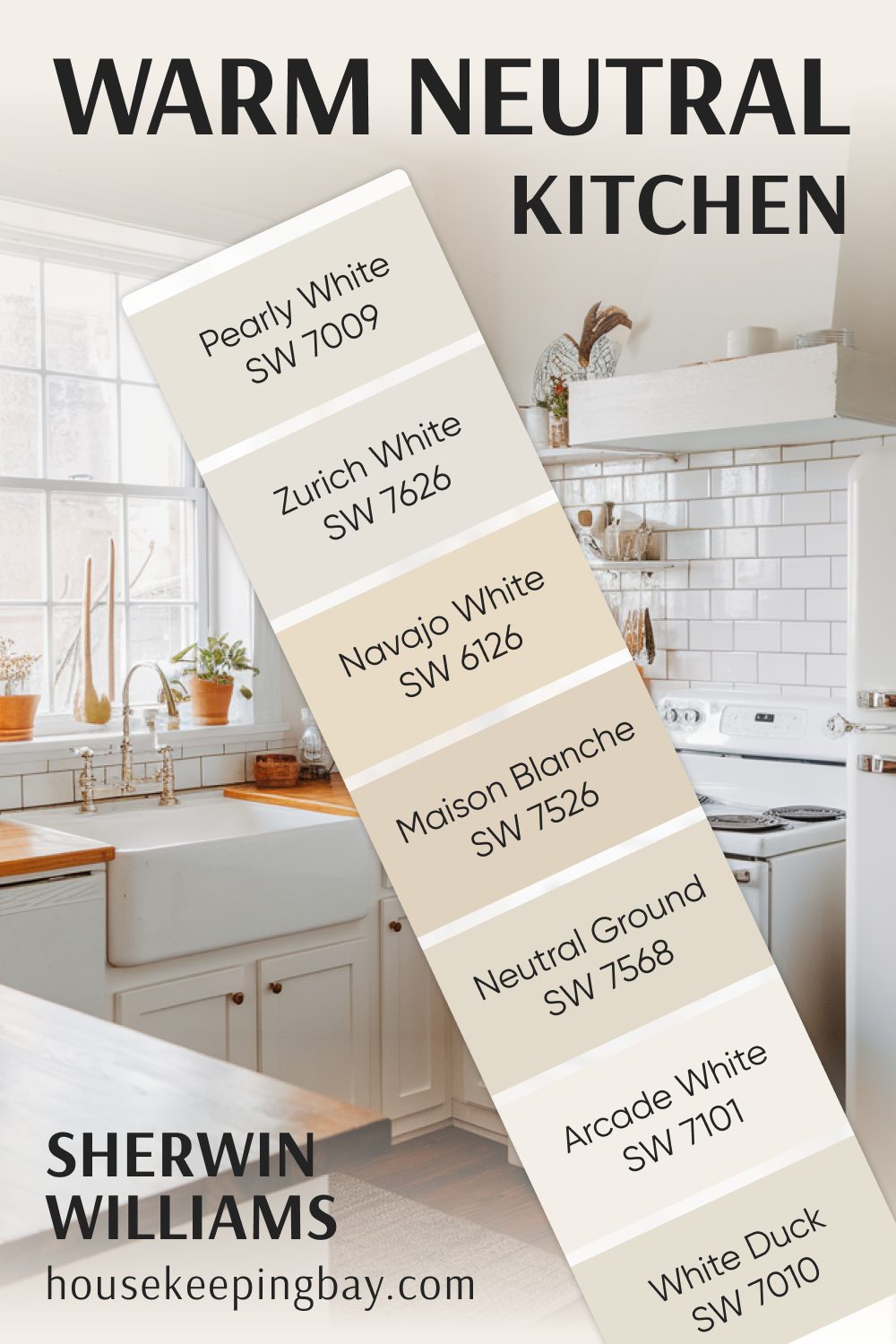 Warm Neutral Kitchen Colors