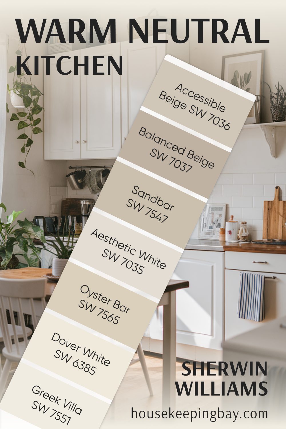 Warm Neutral Kitchen Colors