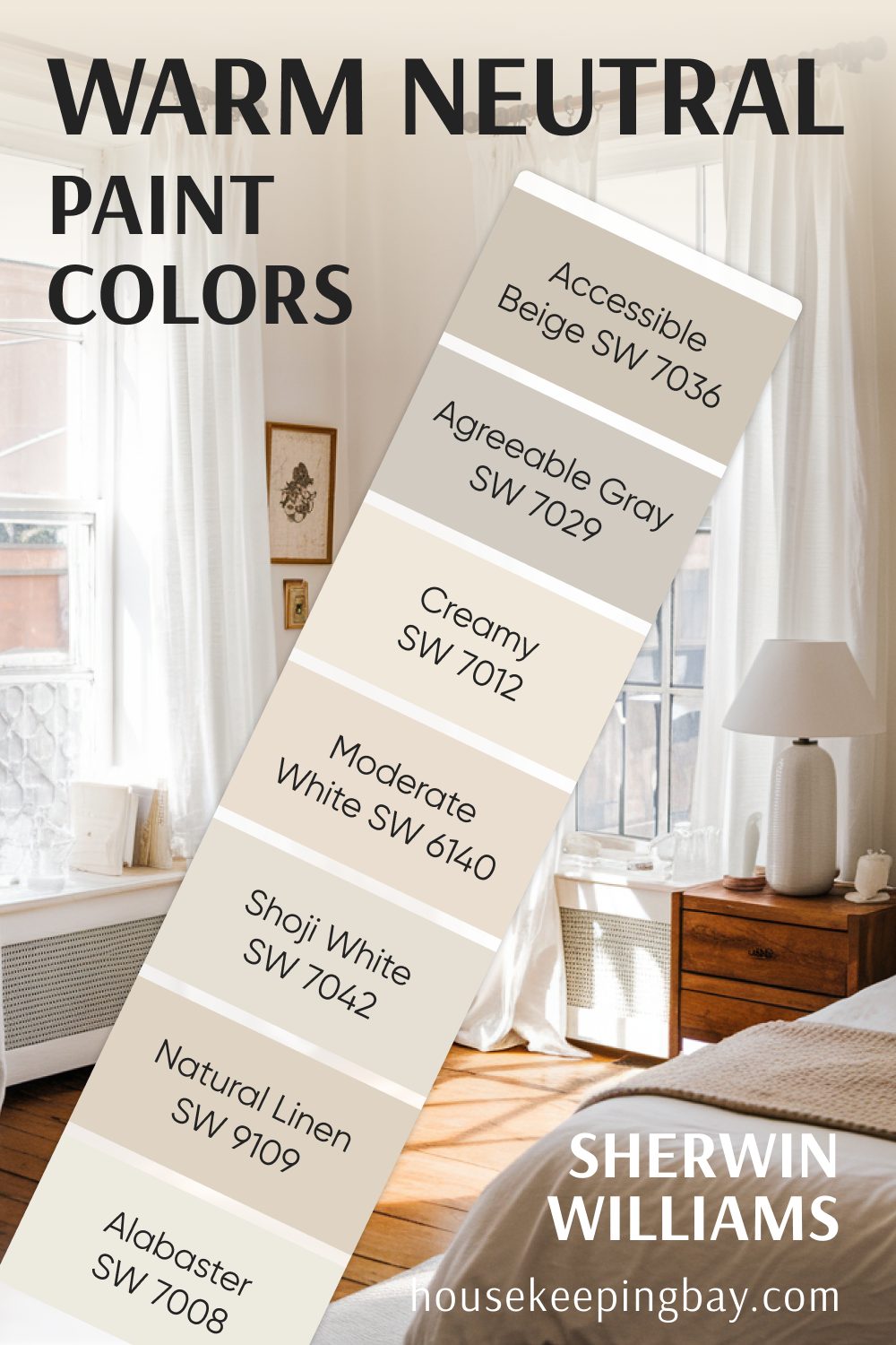 Warm Neutral Paint Colors by Sherwin Williams