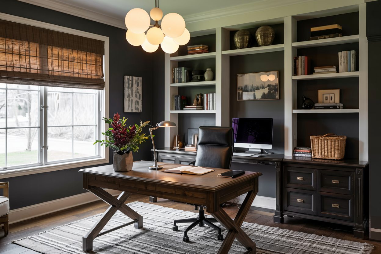 18 Moody Office Paint Colors by Sherwin Williams