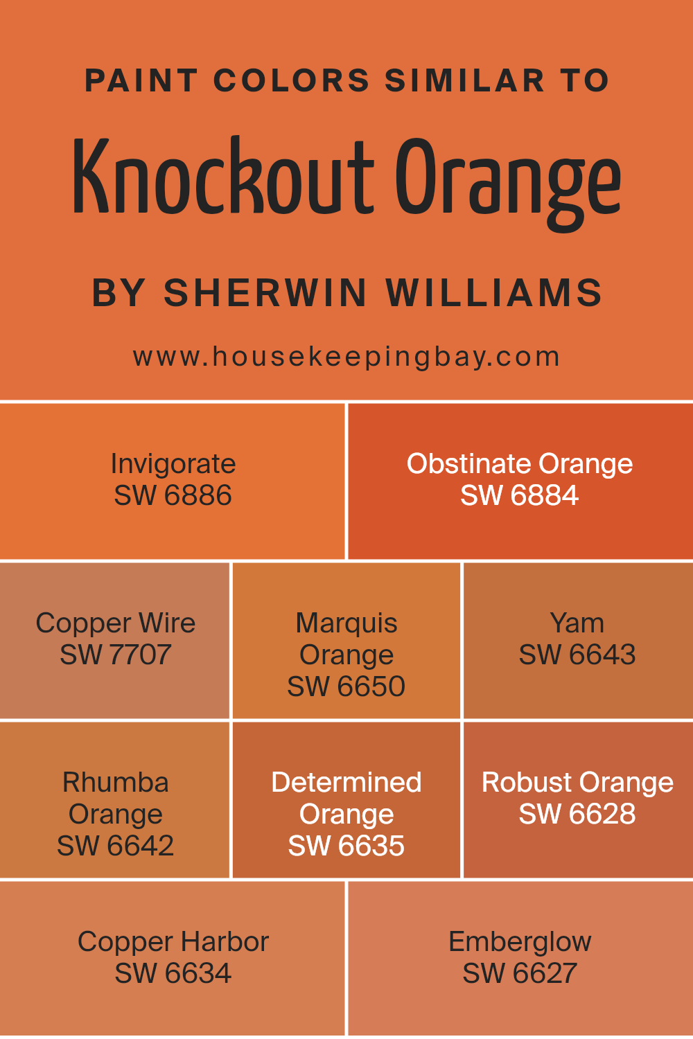 colors_similar_to_knockout_orange_sw_6885