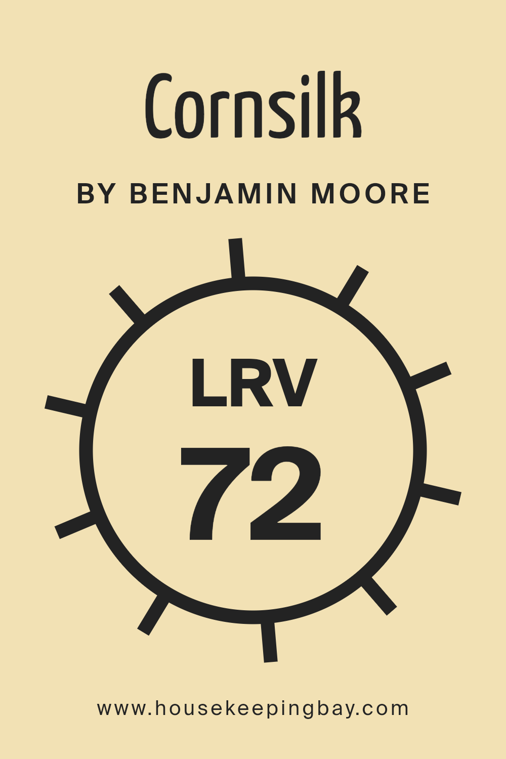 what_is_the_lrv_of_cornsilk_198