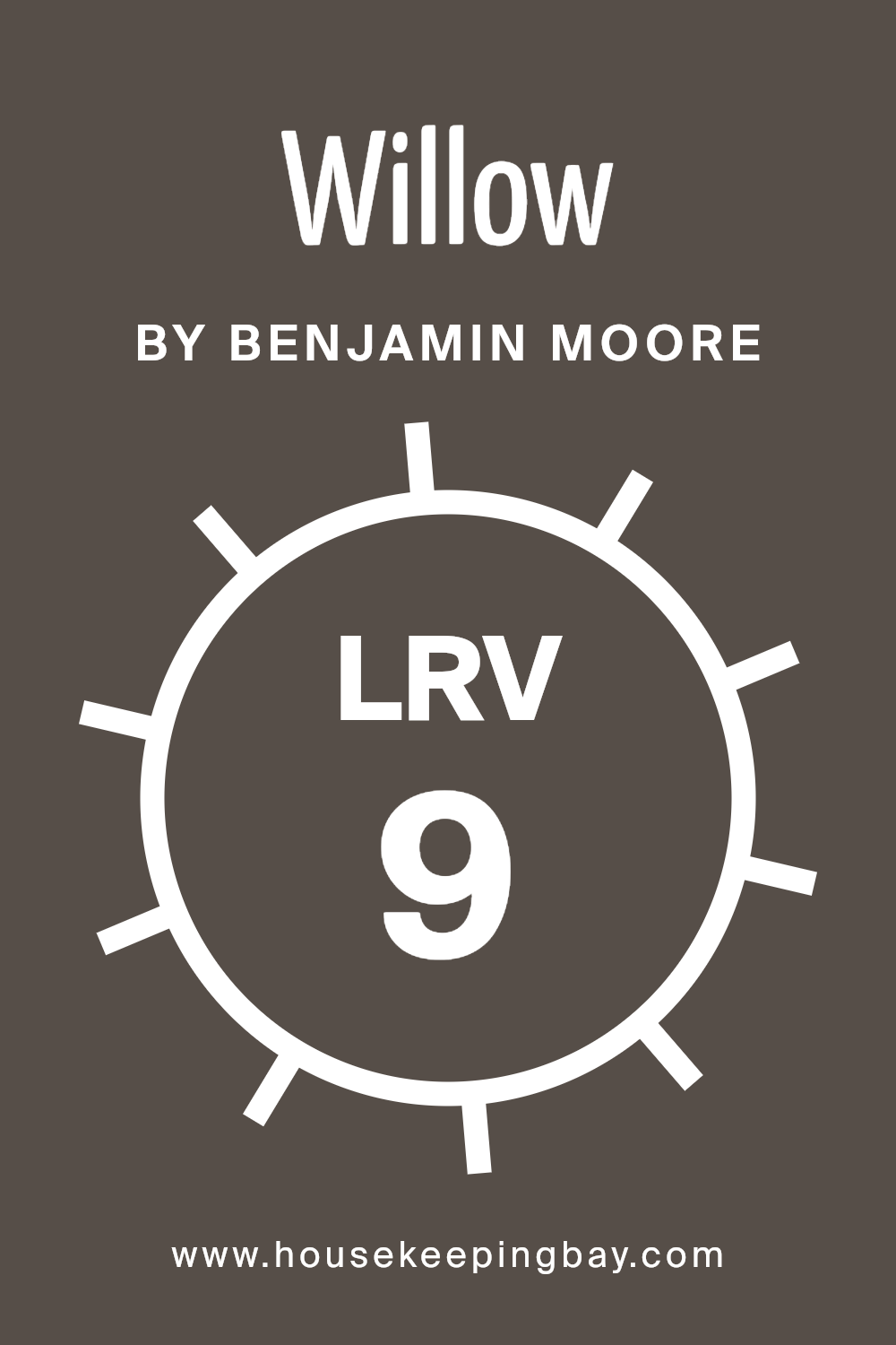 what_is_the_lrv_of_willow_cc_542