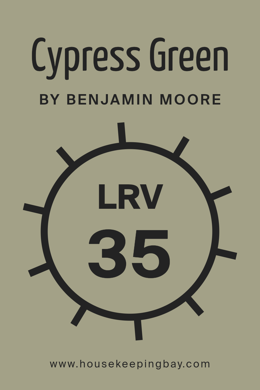 what_is_the_lrv_of_cypress_green_509