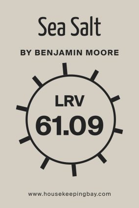 What Is the LRV of Sea Salt CSP‑95 by Benjamin Moore?