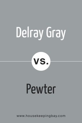 Delray Gray 1614 vs Pewter 2121-30 