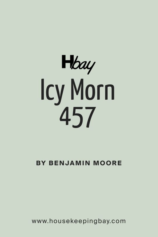 Icy Morn 457 Paint Color by Benjamin Moore