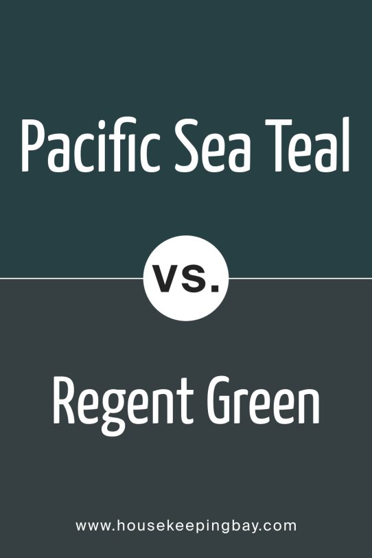 Pacific Sea Teal 2049-10 vs Regent Green 2136‑20 