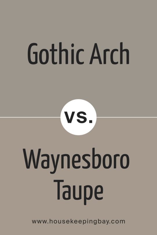 Gothic Arch CSP-80 vs Waynesboro Taupe 1544