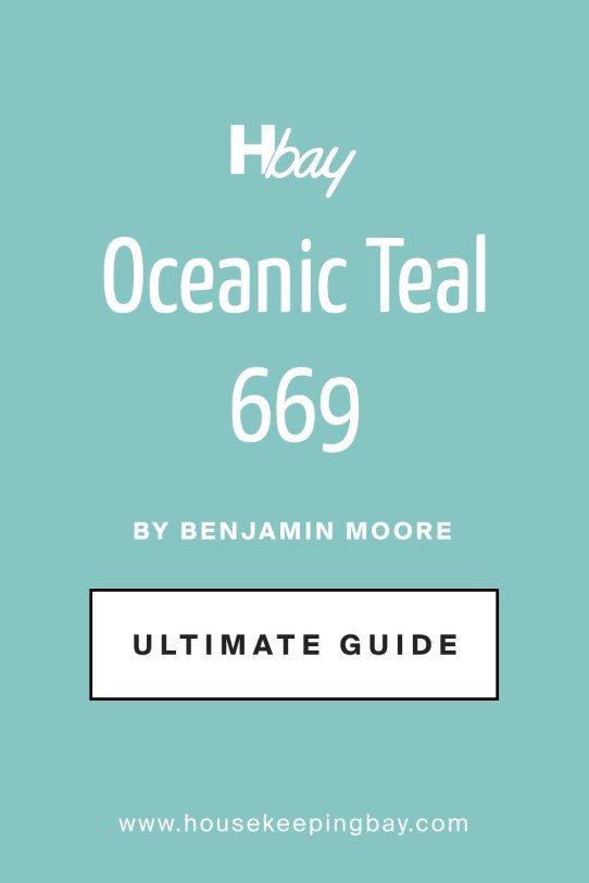 Oceanic Teal 669 by Benjamin Moore