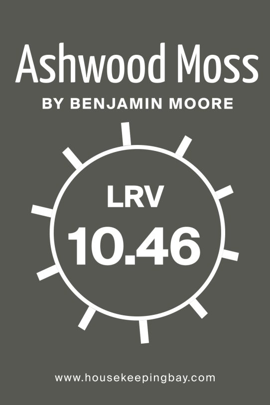 What Is the LRV of Ashwood Moss 1484 by Benjamin Moore?