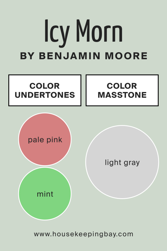 Undertones of Icy Morn 457 by Benjamin Moore