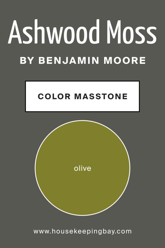 What Is the Masstone of Ashwood Moss 1484 by Benjamin Moore?