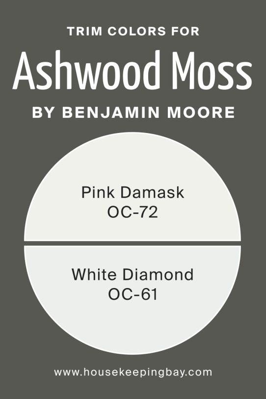 What Are the Trim Colors of Ashwood Moss 1484 by Benjamin Moore?