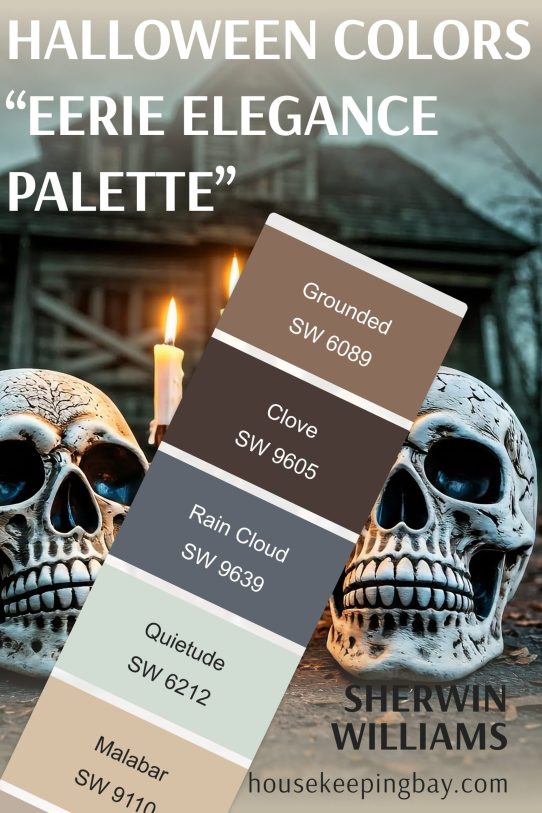 Halloween Sherwin Williams Paint Colors 2025 Eerie Elegance