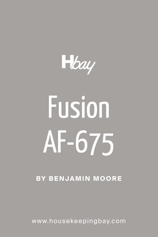 What Color Is Fusion AF-675 by Benjamin Moore?