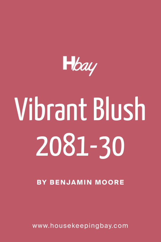 Vibrant Blush 2081-30 by Benjamin Moore