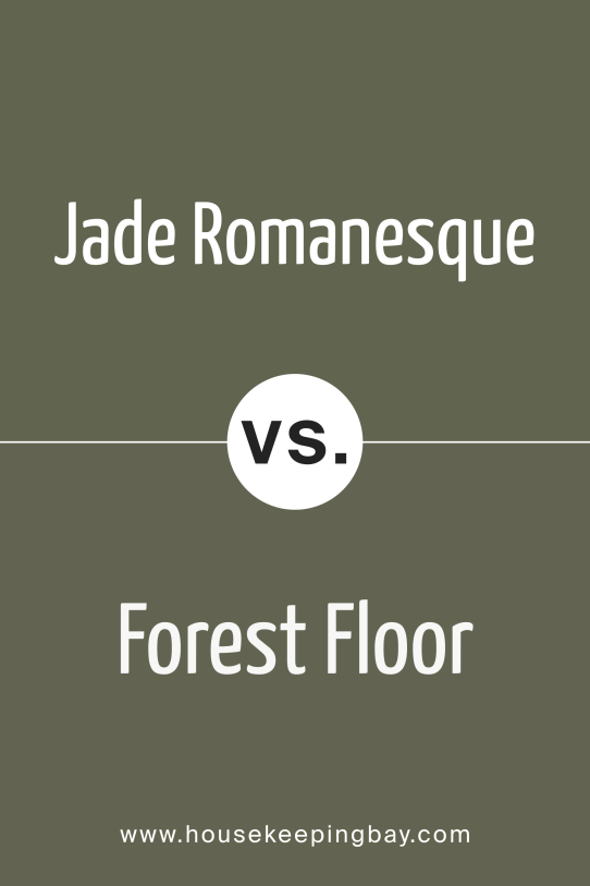 Jade Romanesque vs Forest Floor 1498 