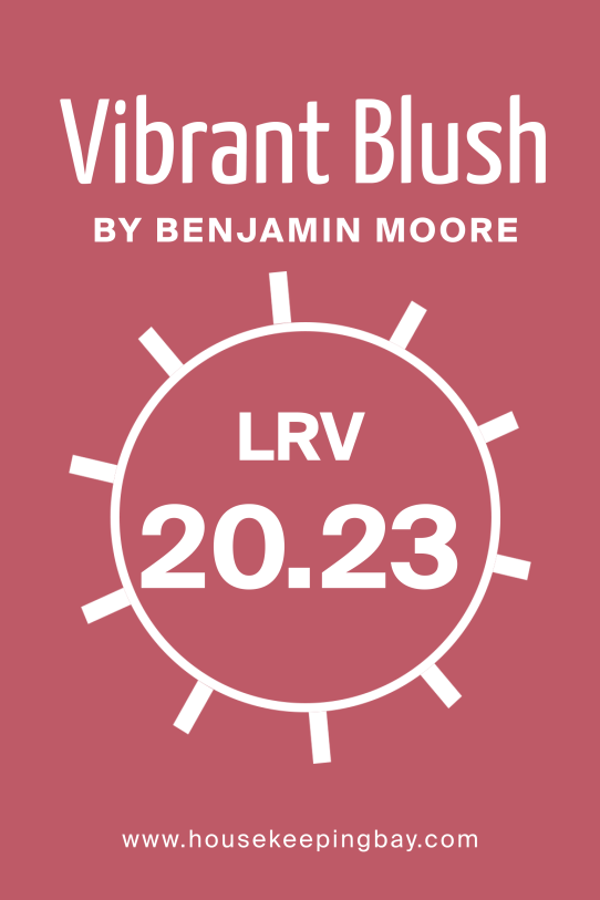 What Is the LRV of Vibrant Blush 2081-30 by Benjamin Moore?
